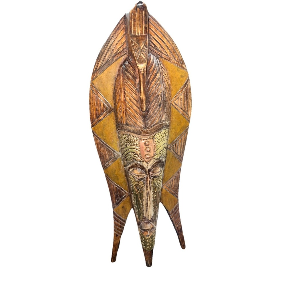 EXTREMELY RARE VTG TERRACOTTA TIKAR Fertility Virility Statue African Carving!!
